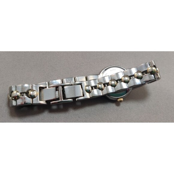 Ladies Watch-It Silver Tone Link Bracelet Analog Watch MLN3038 7" New Battery - Picture 10 of 14
